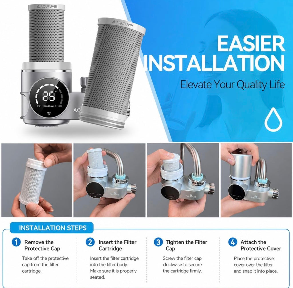 HAUSTAS Aura Instant-Hot Ultrafiltration Faucet System
