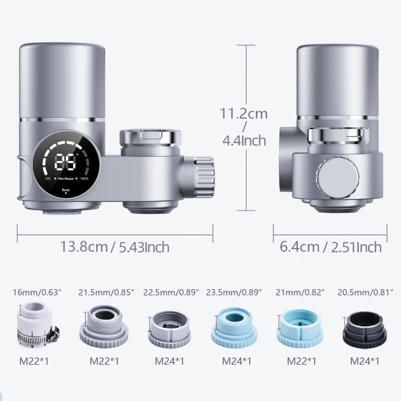 HAUSTAS Aura Instant-Hot Ultrafiltration Faucet System