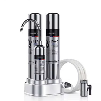 HAUSTAS Pure Elite 3-Stage Countertop Ultrafiltration Water Filter System