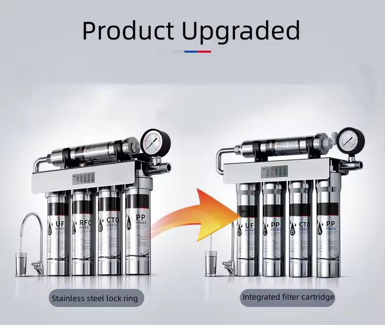 HAUSTAS Pure One 4-Stage Under Sink Ultrafiltration Water Filter System