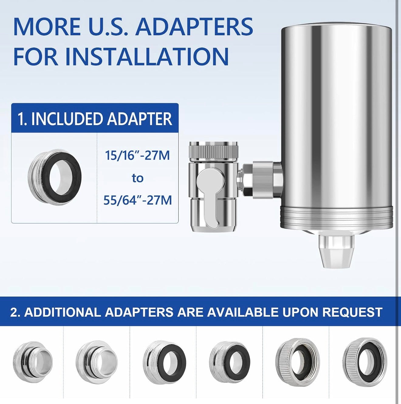 HAUSTAS Flow Mini Ultrafiltration Faucet Filter