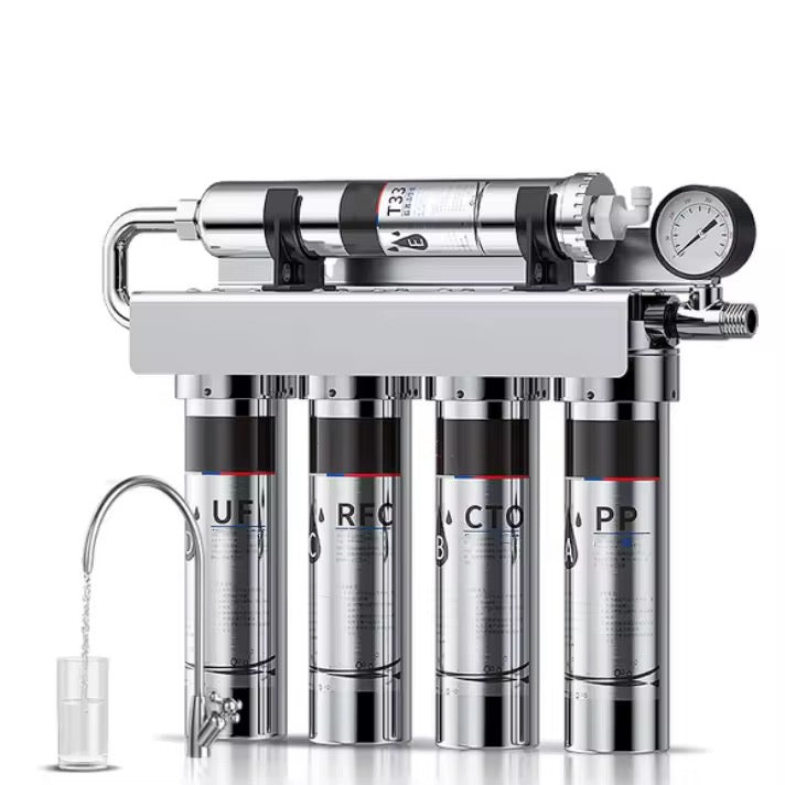 HAUSTAS Pure One 4-Stage Under Sink Ultrafiltration Water Filter System